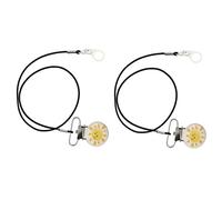 Gatuida 2pcs Hearing Aid Accessories Lanyard Clip Rope Protector Lanyard Security