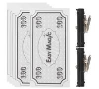 Gatuida 2pcs Invisible Thread Reel: Black Floating Illusion Props For Magician Tricks Stage Performances - Levitation And Card Floating Accessories For Party