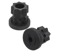 Gatuida 2pcs Kayak Camera Mount Adapter Navigation Pin Bracket, Black Kayak Mounting Base for Action Camera, Canoe Accessories for Outdoor Water Sports