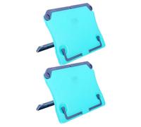 Gatuida 2pcs Kids Reading Book Holder - Folding & Adjustable Plastic Music Sheet Stand Desktop Book Holder for Student Reading Textbook