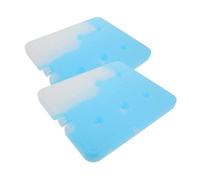 Gatuida 2pcs Large Blue Ice Packs Reusable Cold Blocks for Lunch Boxes and Coolers High Performance Insulation Cooling Pads for Outdoor Food Preservation and Extended Freshness