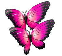 Gatuida 2pcs Large Butterfly Wall Decals Peel and Stick Nursery Decor for Living Decorative Butterfly Stickers with Lifelike Depth and Craftsmanship