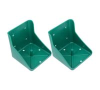 Gatuida 2pcs Large Sheep Salt Block Holder Rack for Livestock Feeding Salt Lick Feeder Box for Cattle Horses Goats Easy to Clean and Practical for Farm Use