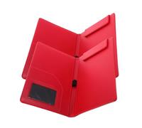 Gatuida 2pcs Magnetic Clipboard Folder Portable Writing Board for Office Restaurant Store Lightweight Hardboard Paper Holder with Secure Clip for Menus Bills Files