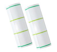 Gatuida 2Pcs Magnetic Sentence Learning Strip Reusable Dry Erase Notebook for Writing Language Learning Artistic Creativity Portable Magnetic Handwriting Tool White