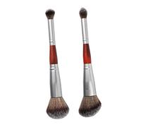 Gatuida 2pcs Makeup Brush Soft Hair Blush Brush for Loose Powder and Eye Shadow Application Essential Cosmetic Tools for Women