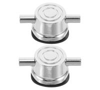 Gatuida 2pcs Metal Drum Lugs: Drum Lugs Replacement Parts - Double End Design For Percussion Instruments Stable Connection Improved Performance