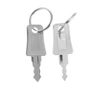 Gatuida 2pcs Metal Luggage Keys Compatible with Suitcase Locks Durable Precision Keys for Travel Security Compact Wallet Friendly Design for Business and Personal Trips