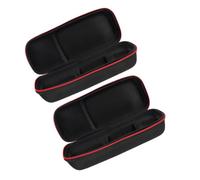 Gatuida 2pcs Microphone Carrying Pouch Portable Travel Storage Bag with Zipper for Podcast Equipment Microphone Carry Box with Large Capacity and Chic Minimalist Design