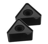 Gatuida 2pcs Microphone Logo Cover for Desktop Mic Stand Accessories for News Reporters and Conference Interviews