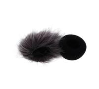 Gatuida 2pcs Microphone Windscreen Furry Cover Foam Windscreen Microphone Windproof Cover for Zoom Recording Studio Use