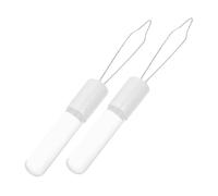 Gatuida 2pcs Multifunctional Acrylic Button Assist Tool for Seniors Quick Dressing Aid for Pants Coats Dresses Easy Zipper Pull Helper for Elderly and Disabled