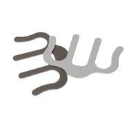 Gatuida 2pcs Music Note Clip Metal Music Page Holder Stationary Clip Black White Random Color