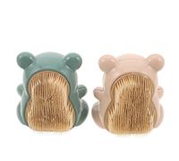 Gatuida 2pcs Nail Cleaning Brush Pack Soft Bristle Finger Nail Scrub Brush for Boy Girl Fingernail and Toe Gap Cleaning at Home