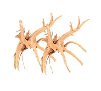 Gatuida 2pcs Natural Dead-wood Aquarium Driftwood Decorations 10-15cm Landscape Tank Decor for Fish and Reptile Climbing Habitat
