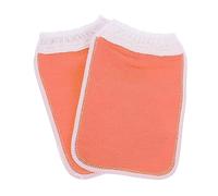 Gatuida 2Pcs Natural Fiber Exfoliating Bath Gloves for Deep Body Scrubbing and Massage Back Cleaner Mitts for Shower Lightweight Portable Skin and Pore Cleansing