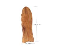 Gatuida 2Pcs Natural Wood Gua Sha Board Mini Scraping Plates for Face Neck Massage Therapy Skin Care Tools Portable Wooden Scraping Plate for Tense Muscle Relief