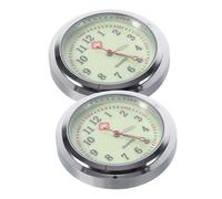 Gatuida 2Pcs Nurse Pocket Watch Dial DIY Watch Dial Creative Glass Practical Accurate Nurse Manual DIY