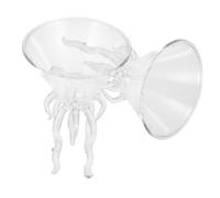 Gatuida 2pcs Octopus Shape Cocktail Glasses for Home Bar Wine Whiskey Storage Containers Glassware for Parties Weddings Birthdays and Banquets