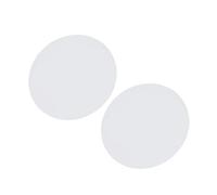 Gatuida 2pcs Oval Cotton Canvas Boards Lightweight Sturdy Painting Surface for Artists Students DIY Watercolor Oil Art Classes Creative Projects