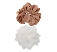 Gatuida 2pcs Oversized Jumbo Scrunchies for Women Shiny Fabric Elastic Hair Bands Large Ballet Scrunchies for Girls Party Ponytail Holders