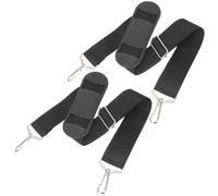 Gatuida 2pcs Padded Violin Case Backpack Straps Metal Buckle 95cm Shoulder Pads Adjustable Violin Carrying Bag Straps for Portable Musical Instrument Storage