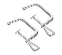 Gatuida 2pcs Pasta Maker Clip Replacement Manual Noodle Machine Fixing Clamp Easy Install Pasta Press Holder for Secure Cooking