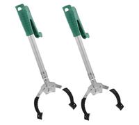 Gatuida 2pcs Plastic Claw Trash Garbage Picker Grabber Reacher Tools up Trash Tongs Grabber Reacher Tool Litter Picker Claw Reaching Assist for Garden and Outdoor Cleaning