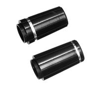 Gatuida 2pcs Plastic Golf Shaft Sleeves with Single Ring Ferrules for Tip and Install Club Ferrule Replacements for Sustainable Performance
