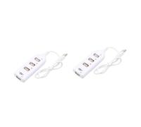 Gatuida 2pcs Port Usb Hub Extension Usb Adaptor Multi Ports for Laptop Splitter Data Hub