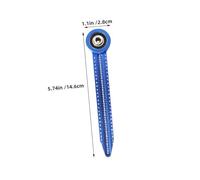 Gatuida 2pcs Portable Aluminum Alloy Woodworking Compass Ruler for Precision Marking Measuring Drafting Circles Compact Tool for Carpenters and Engineers