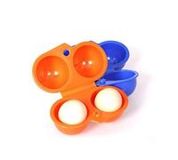 Gatuida 2pcs Portable Egg Carton Pp Plastic Egg Carrier Storage Box Camping Holder Easy to Use