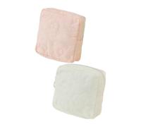 Gatuida 2pcs Portable Menstrual Pad Storage Bag Anti-wear Sanitary Napkin Pouch for Multiple Pockets Cute Candy Color Period Organizer for Travel and Everyday Use
