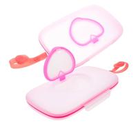 Gatuida 2pcs Portable Wet Tissue Case with Portable Belt, Pp Material Travel Wipes Holder Convenient for Carrying, for Outdoor Use by Moms