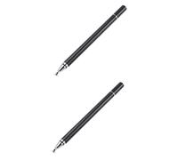 Gatuida 2pcs Practical Capacitive Stylus Pen for Touch Screens Smooth Writing and Drawing Tool for Phones and Tablets Lightweight and Design Black for Creative Use