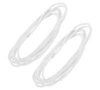 Gatuida 2pcs Pre-tinned Wiring Kit Copper Pickup Wire Silicone Wrapped for Bass Guitar, Shielded Design with Easy Installation and Excellent Conductivity, for Musical Instrument Repair