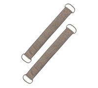 Gatuida 2pcs Ramie Back-pulling Strip with Non-slip Handle and Thickened Grip for Deep Skin Removal and Pore Cleaning, Bath Scrubber Strap for Shower Exfoliating