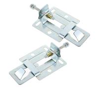 Gatuida 2pcs Range Hood Hanging Brackets Adjustable Wall Mount Hooks Telescopic Bracket Compatible Floating Shelf