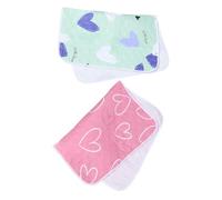 Gatuida 2pcs Reusable Guinea Pig Cage Liners Washable Small Animal Bedding Mats Quick-dry Pet Sleeping Pads for Hamster Rabbit Chinchilla Sustainable Cage Covers for Clean Dry Environment
