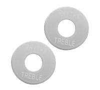 Gatuida 2pcs Rhythm Treble Toggle Switch Washer Plate Durable Metal Guitar Switch Ring for Various Electric Guitar Models Lightweight Design for Enhanced Performance