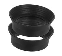 Gatuida 2pcs Rubber Eyepiece Cover for Stereo Microscopes Optics Lens Protector Enhance Image Contrast Reduce Light Interference Compatible with Various Microscope Models for Labs