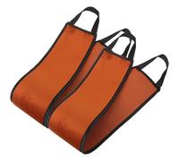 Gatuida 2pcs Self Tanning Back Lotion Applicator Belt, Brown Lotion Tool Velvet Edge for Even Sunless Tan and Back Wiping, Suitable for Self-Application and Massage