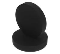 Gatuida 2pcs Silicone Magnetic Shower Curtain Weights with Anti-slip Grip for Outdoor Curtains Tablecloths Drapery Easy Installation Black Coated Magnets