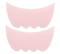Gatuida 2pcs Silicone Mascara Eyelash Applicator Tool with Replaceable Eyeshadow Pads for Precise Eyeliner and Mascara Application Makeup Assistant for Clean Undereye Protection