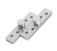Gatuida 2PCS Stainless Steel Concealed Pivot Door Hinges for Cabinets and Furniture Invisible Design for Enhanced Aesthetics and Space Optimization