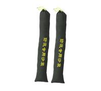 Gatuida 2pcs Thick Canvas Flood Protection Sandbags Large Capacity Heavy Duty Flood Control Bags for Hurricanes and Emergency Water Blocking