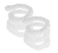 Gatuida 2pcs Thick Pipe Cleaners for Craft with 2cm Diameter, Soft and Comfortable Plush Material, Flexible Aluminum Core for DIY Accessories, for Crafting and Handmade Decorations