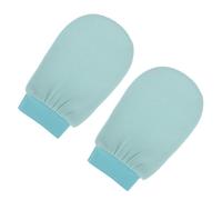 Gatuida 2Pcs Thickened Plant Fiber Body Scrubber Gloves Exfoliating Bath Gloves for Shower Use Rich Generation Comfortable Fit for Full Body Cleaning Including Back Arms and Legs