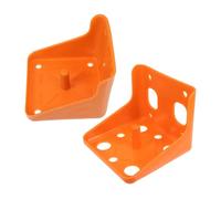Gatuida 2pcs Thickened Salt Block Holder for Livestock Feeding PP Plastic Salt Licking Rack with Multiple Fixed Practical Farm Feeder for Cattle Sheep and Horses Easy to Assemble and