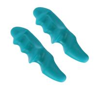 Gatuida 2pcs Thumb Acupoint Massage Tools for Deep Trigger Point Relief Finger Massagers with Ergonomic Grip Green for Hand Joint Comfort and Muscle Tension Release